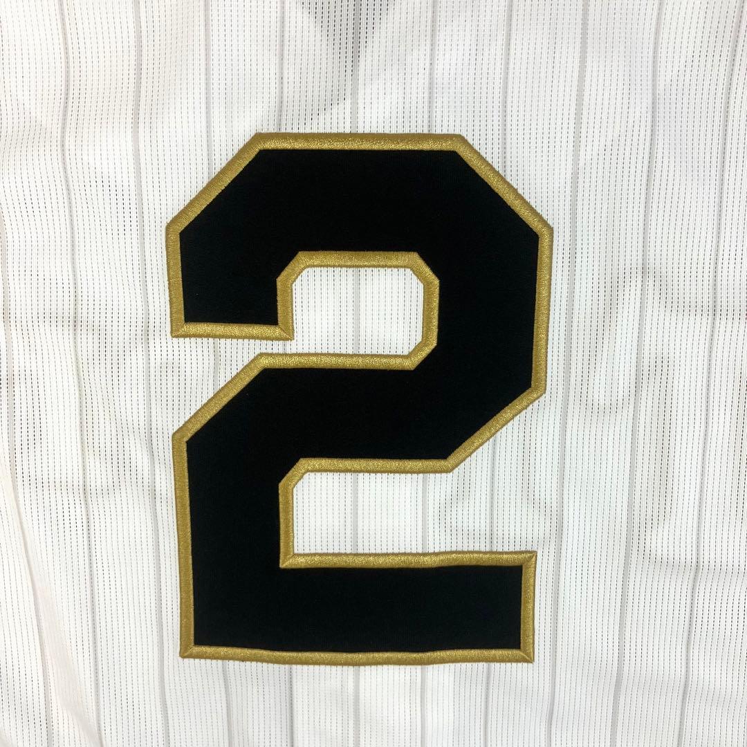 阪神タイガース 梅野隆太郎 #2 伝統の一戦 復刻 レプリカユニフォーム 古着