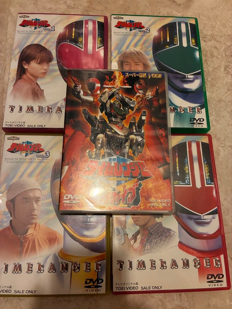 タイムレンジャー　DVDセット
