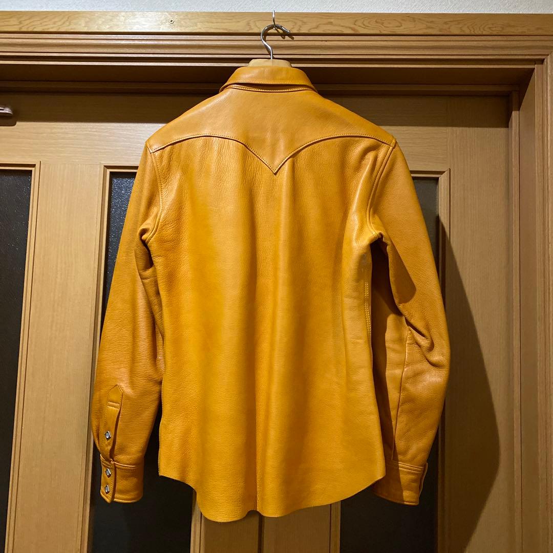 The REAL McCOY’Sディアスキン ウエスタンシャツ 14 1/2