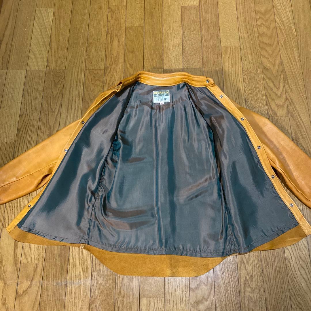 The REAL McCOY’Sディアスキン ウエスタンシャツ 14 1/2
