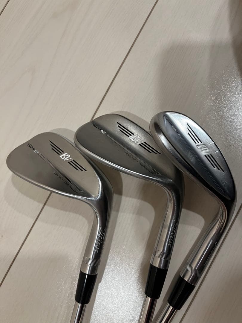 3本セットのボーケイsm9 48度、52度、58度