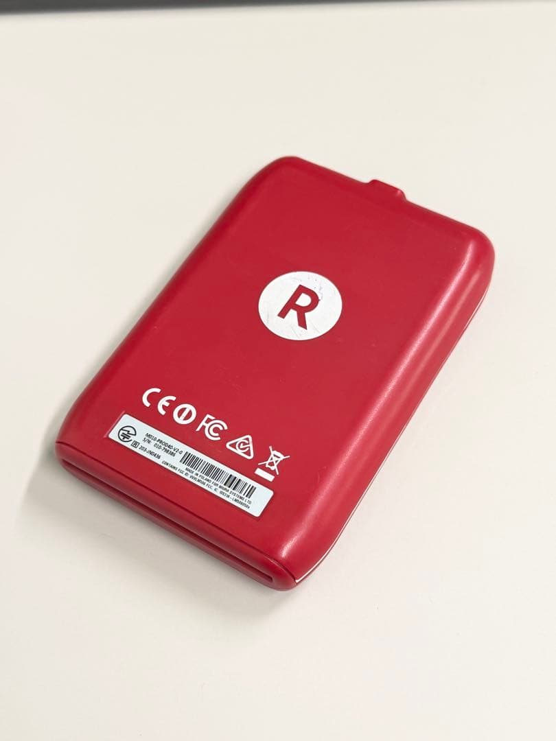 Rakuten 楽天 カードリーダー 本体 レッド
