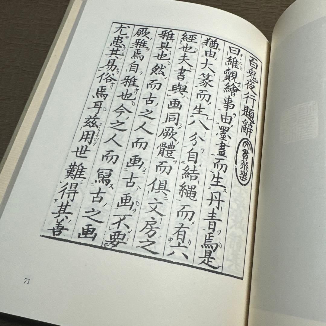 画図 百鬼夜行　渡辺書店版 鳥山石燕 妖怪画集 妖怪 キャラクター