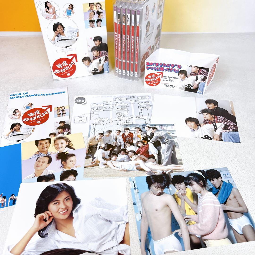 毎度おさわがせします　DVD BOX ボックスセット 中山美穂