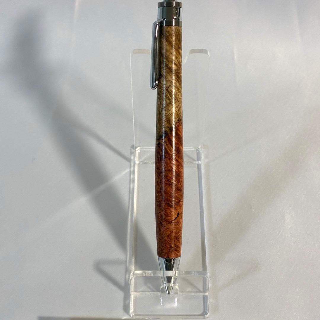 花梨紅白　工房楔　ペンシル楔　Amboyna Burmese Rosewood