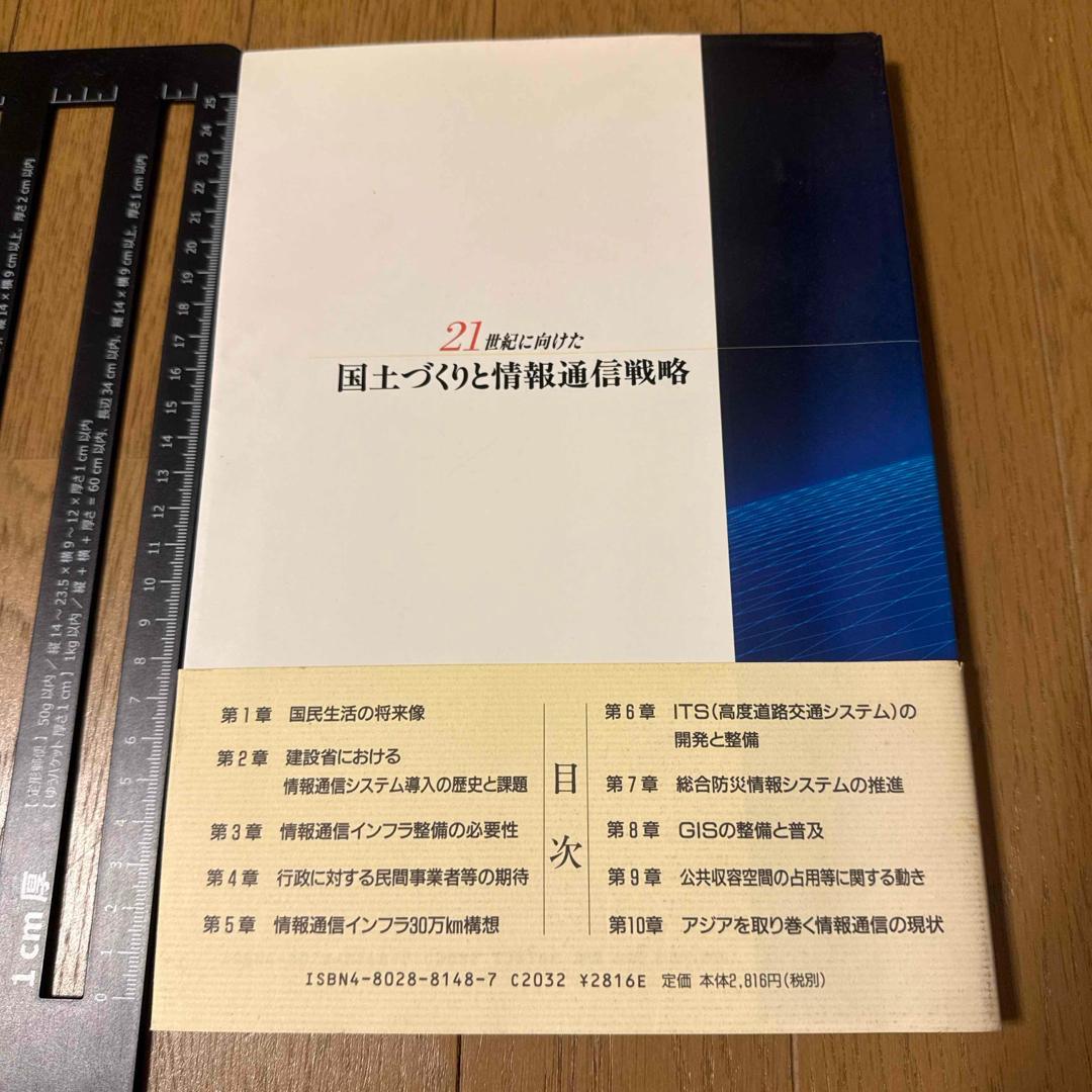 ２１世紀に向けた国土づくりと情報通信戦略　大成出版社　希少