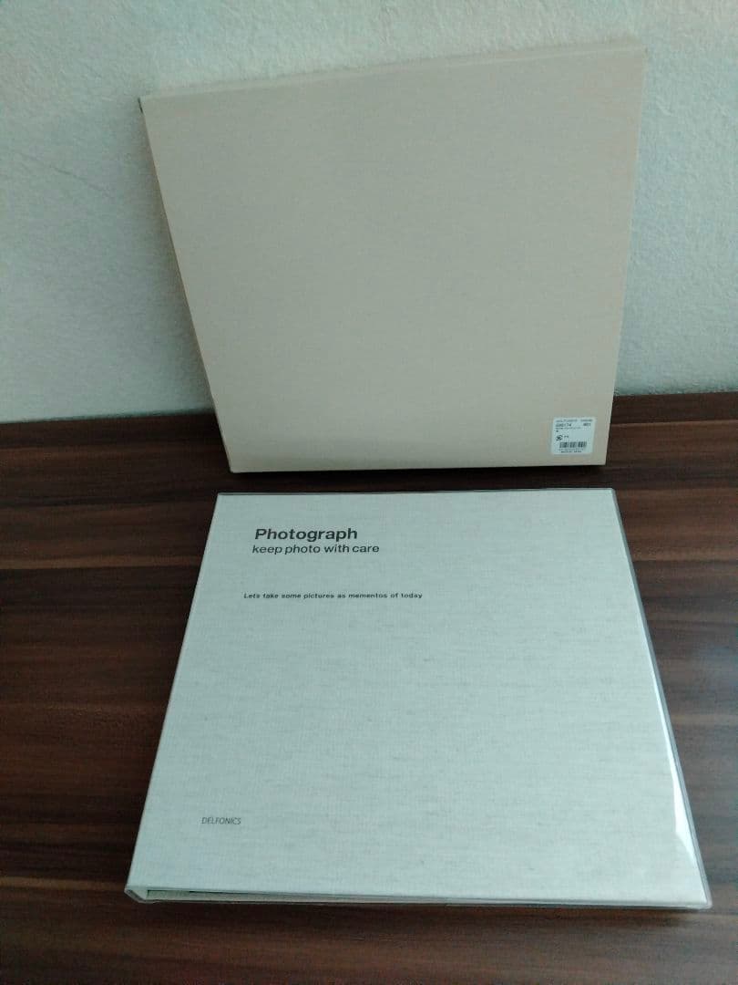 DELFONICS デルフォニクス フォトアルバム L 2冊 粘着台紙30シート