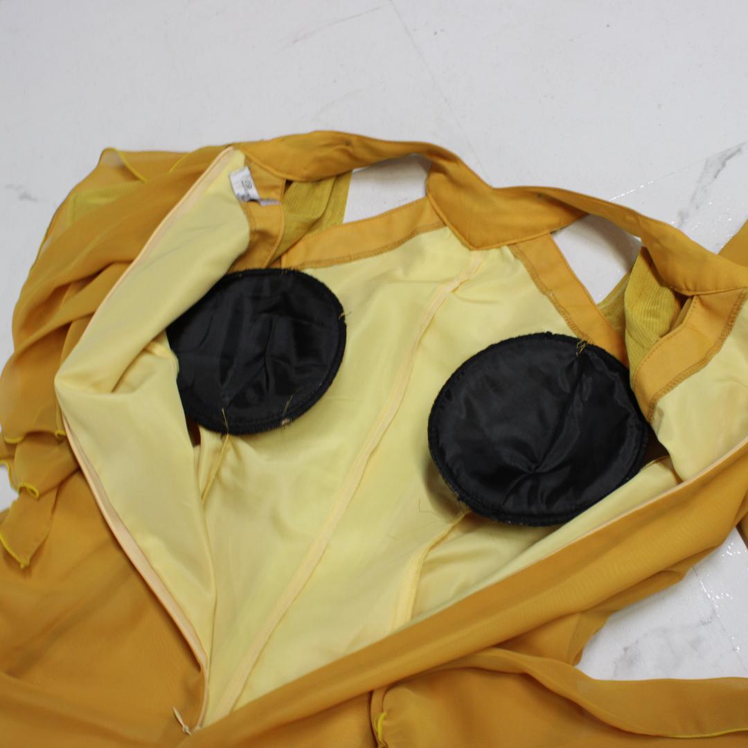 【美品 社交ダンス衣装】ワンピース ドレス Dance Fashion pier