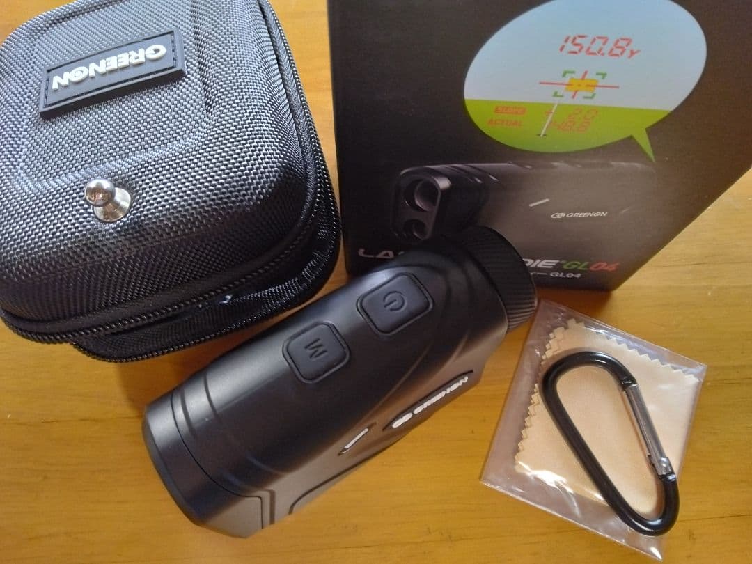 GREENON レーザー距離計 ブラック【中古】GL04