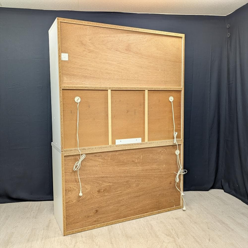 松田家具　レンジボード　キッチンボード　レンジ台　食器棚　ソフトクローズ　モイス