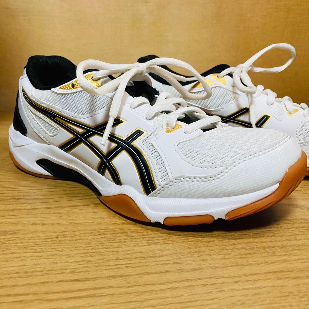 未使用　ASICS GEL-ROCKET 10 23㎝　ホワイト　ブラック