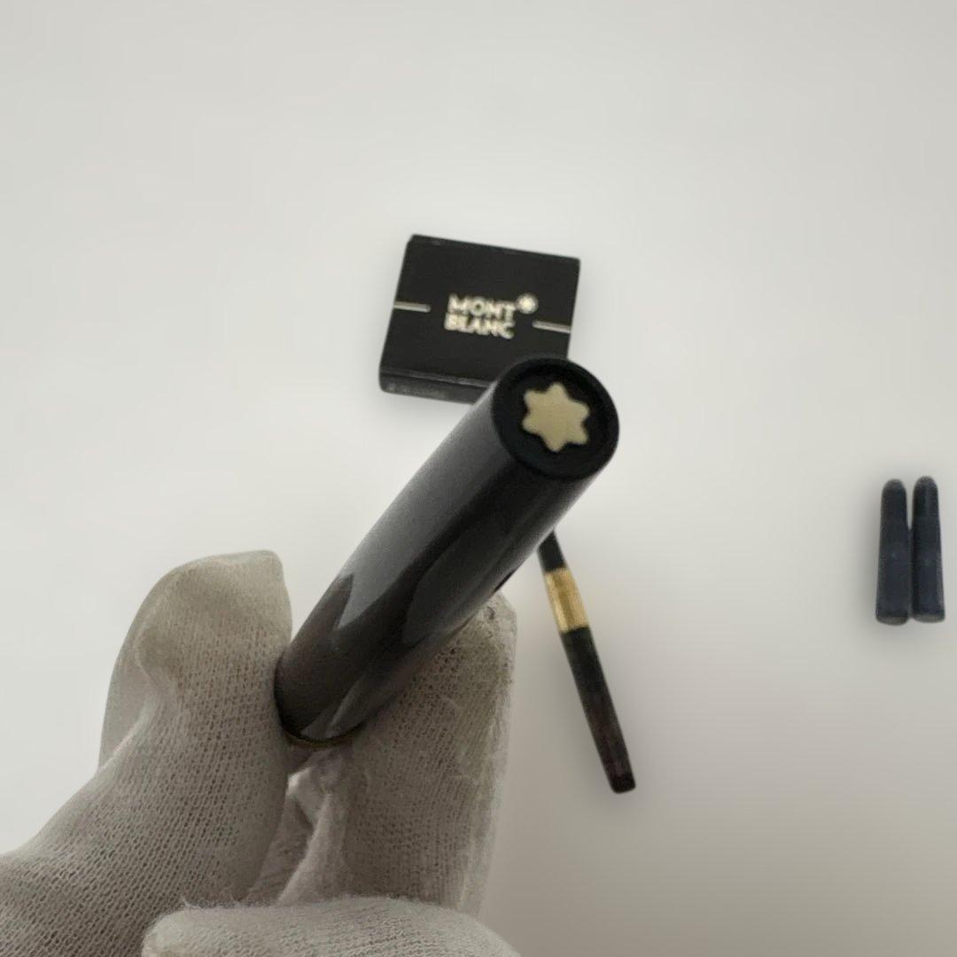 グ*ン様 MONT BLANC 585 14K 万年筆 黒 インクカートリッジ×