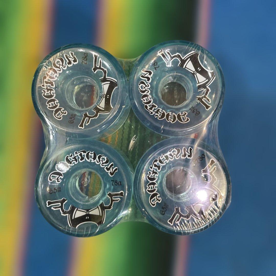 DOG TOWNスケートボードホイール 65mm 78A 4個セット