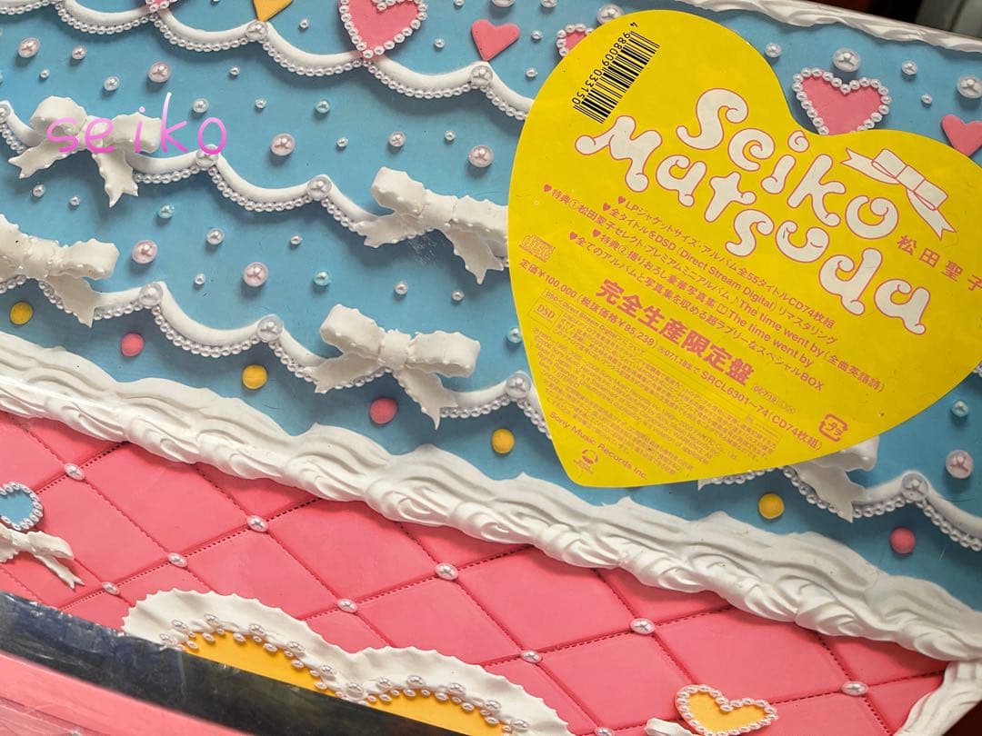 松田聖子さん☆CD box 73枚セット写真集付LPジャケットサイズ