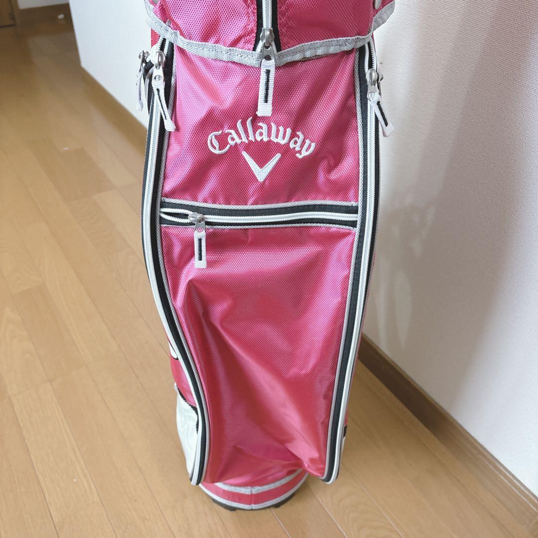 K423 Callaway ソレイユ ピンク キャディバッグ レディース