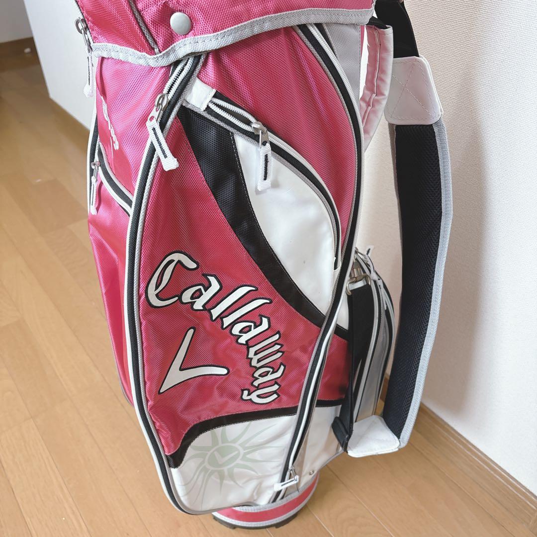 K423 Callaway ソレイユ ピンク キャディバッグ レディース