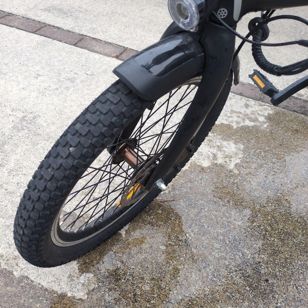 電動アシスト自転車　AiDDE A3 折りたたみ　実動問題無し　引取り限定