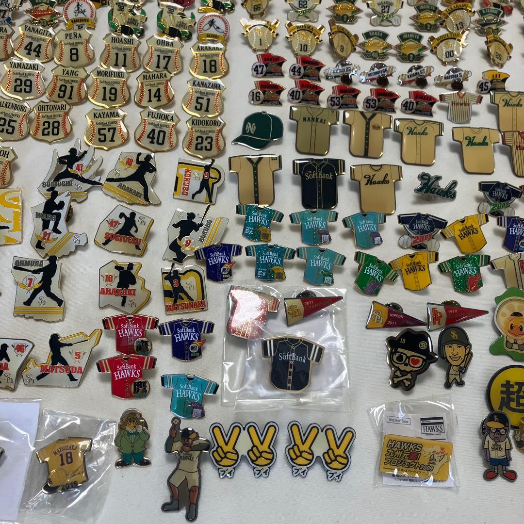 福岡ソフトバンクホークス オリジナルピンバッジ大量セット 激レア・非売品多数！