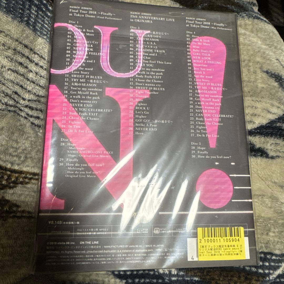 安室奈美恵　Final Tour 2018 -Finally- DVD