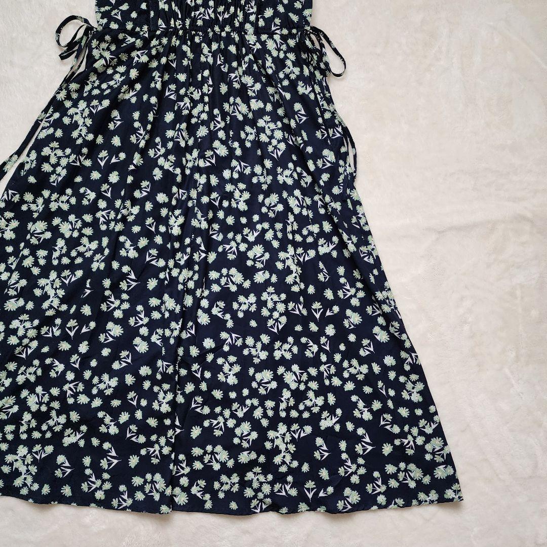 herlipto Paris Daisy Long Dress ネイビー 花柄