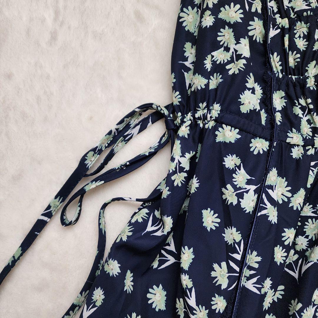 herlipto Paris Daisy Long Dress ネイビー 花柄