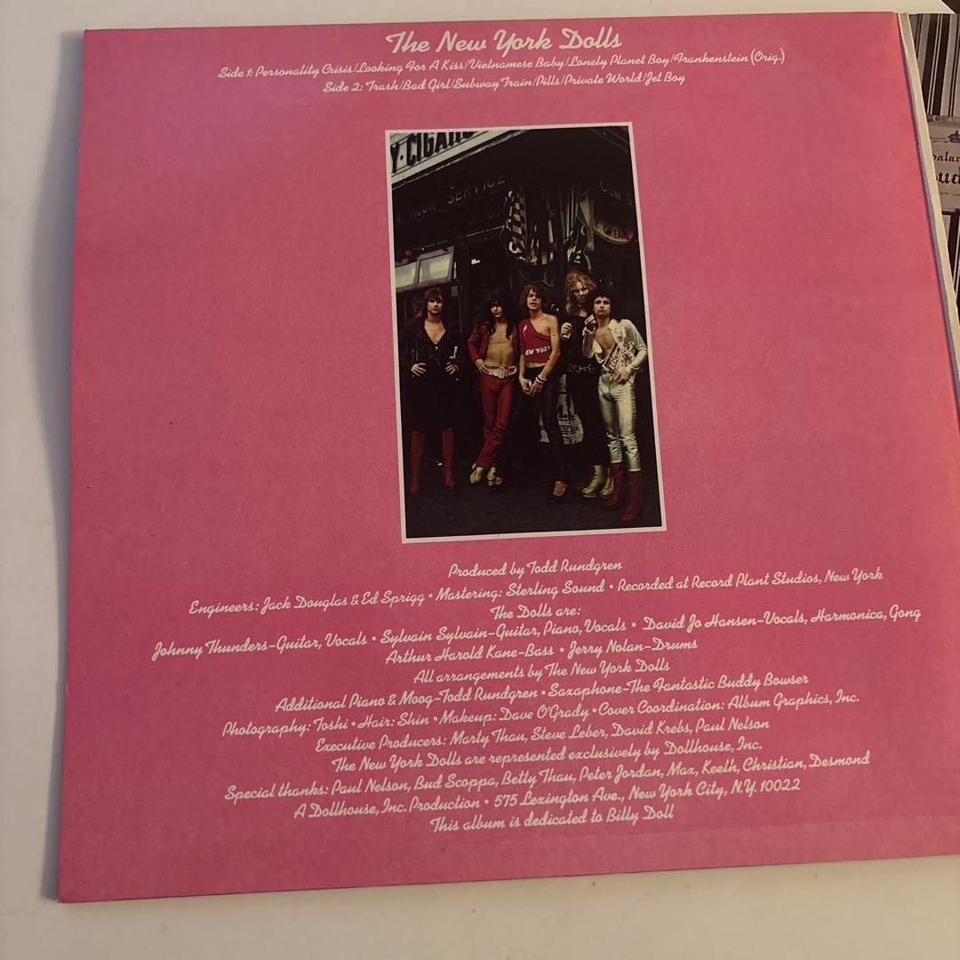 洋楽 New York Dolls 2 Record Set LP 1st&2nd