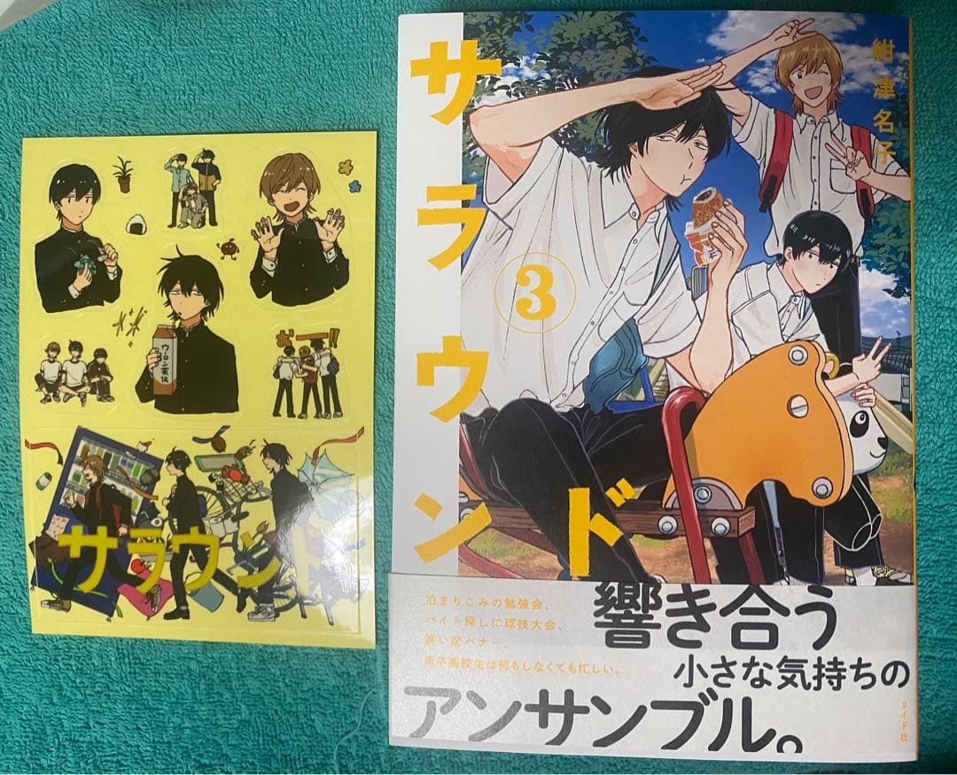 サラウンド 3 紺津名子 直筆イラスト入りサイン本 新品未読品 特典付き