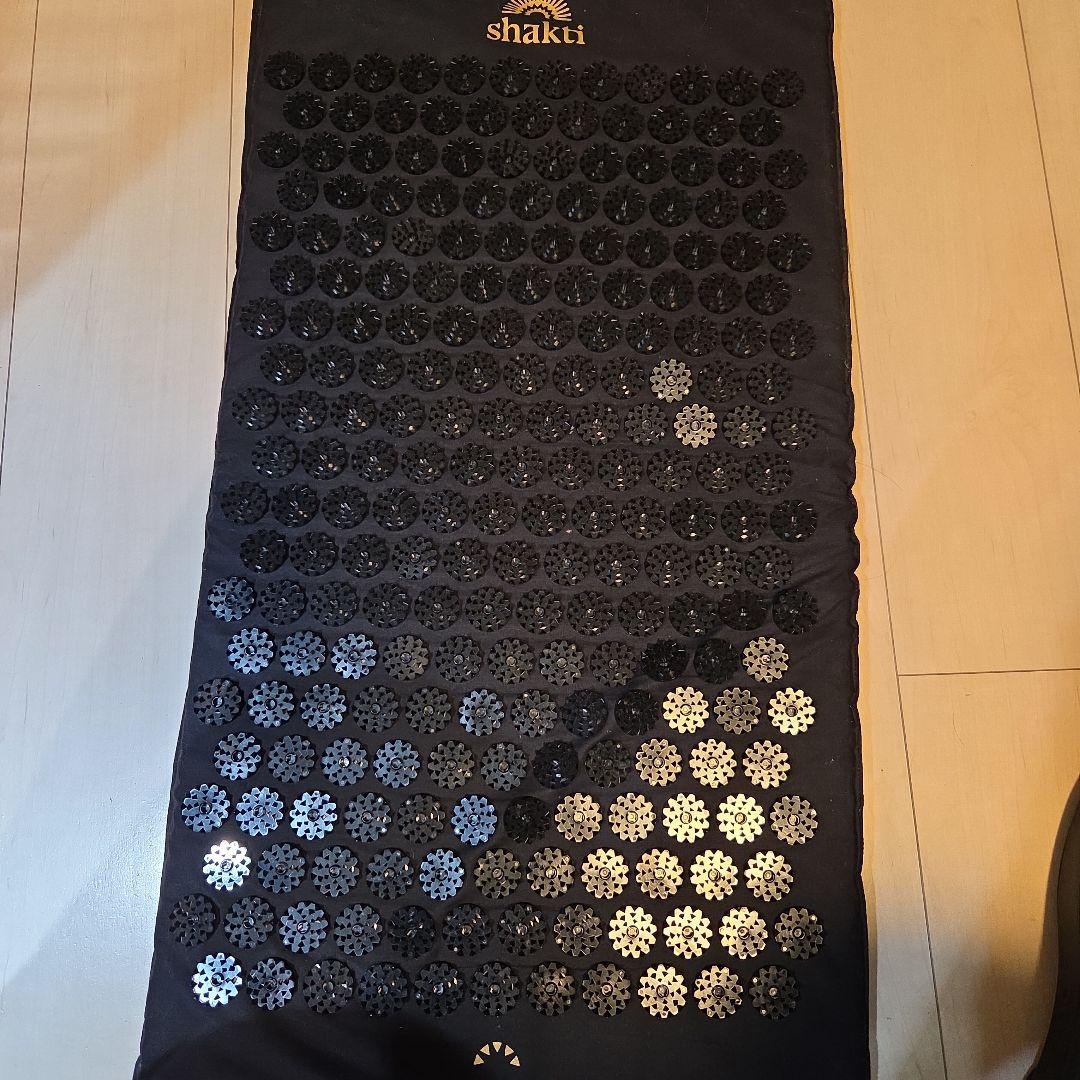 【正規品・枕セット】シャクティマット（Shakti Mat）黒 Level 2