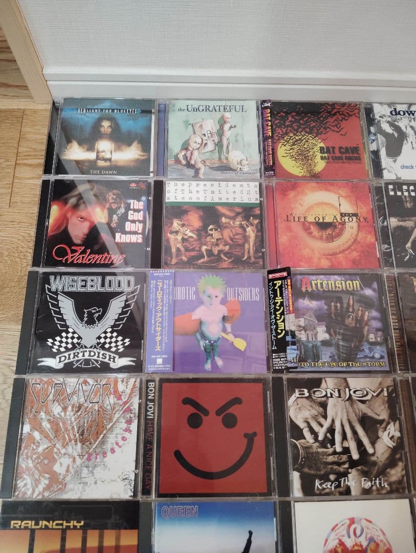 中古　ロック　ハードロック ハードコア　ヘヴィーメタル　など　ＣＤ ４９枚まとめ