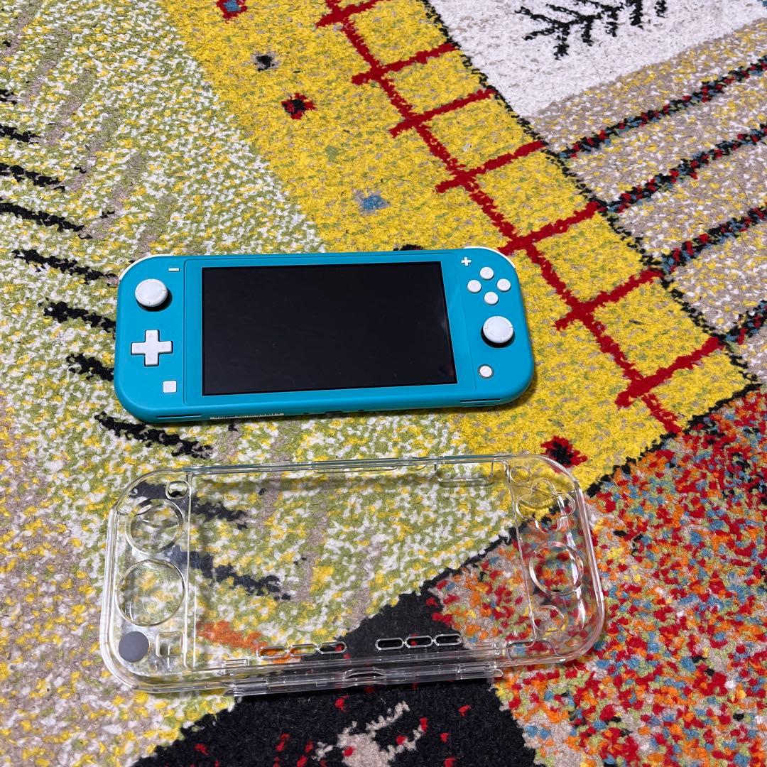 Nintendo Switch Lite ターコイズ + クリアケース