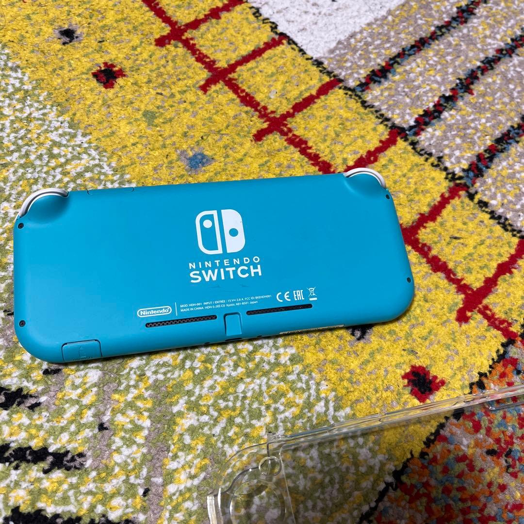 Nintendo Switch Lite ターコイズ + クリアケース
