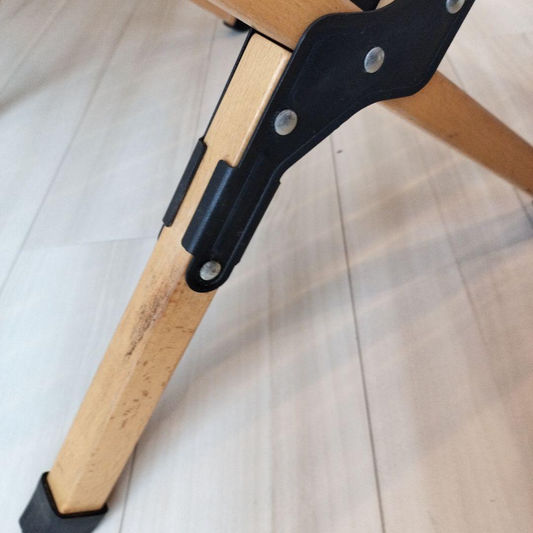 ハイランダー　ウッドロールトップテーブル　120　ウッドロール