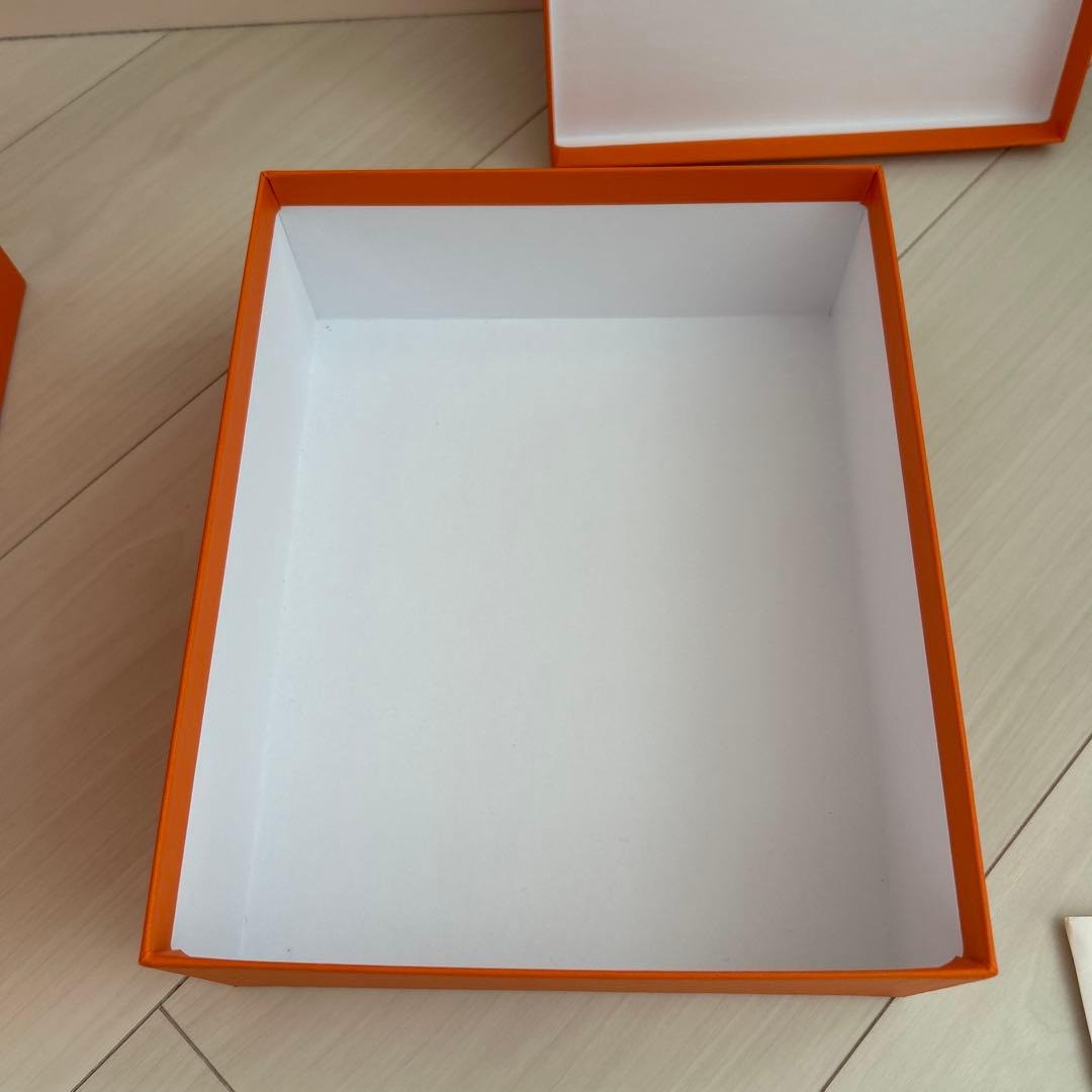 値下げ　エルメス　HERMES ピコタン18 PMオレンジボックス　おまけの箱付