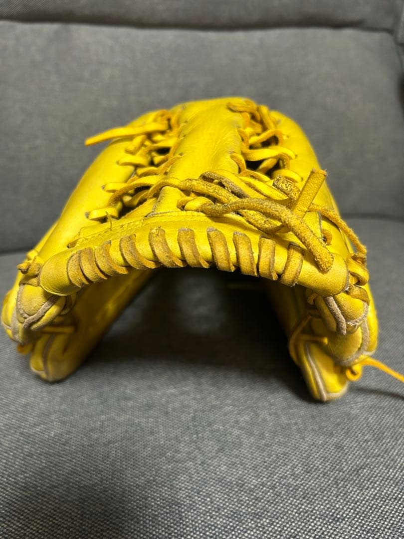 タマザワ 両手投げ 軟式グローブ TG-WH20イエロー 左右 TAMAZAWA
