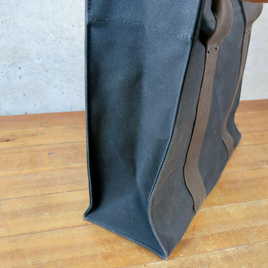エヴァンゲリオン　トートバッグ犬印鞄製作所　6号帆布トートバッグ(中)BLxWH