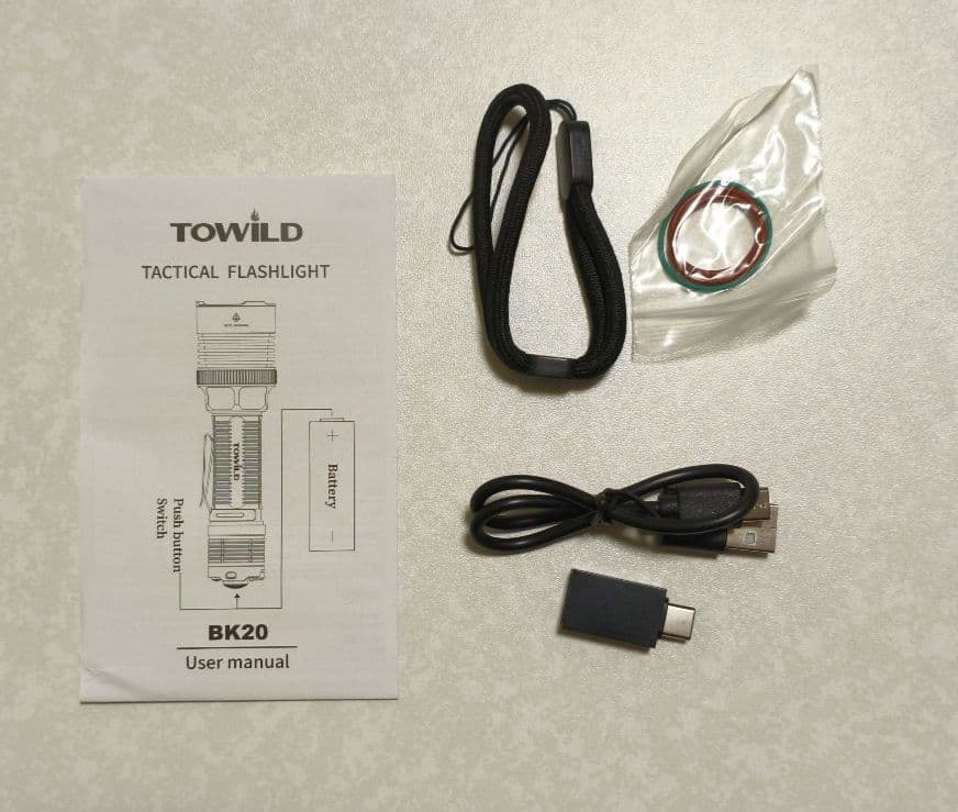 ライト・ランタン TOWILD BK20