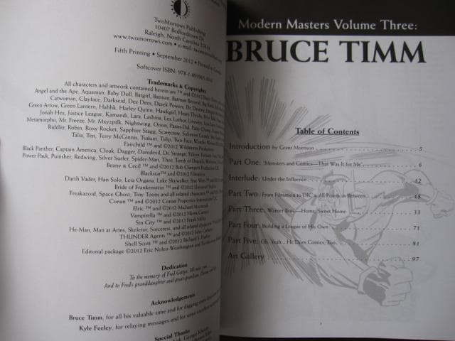 MODERN MASTERS VOLUME 3： BRUCE TIMM