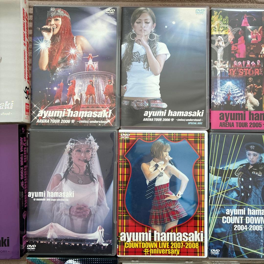 浜崎あゆみ　DVD、CDセット