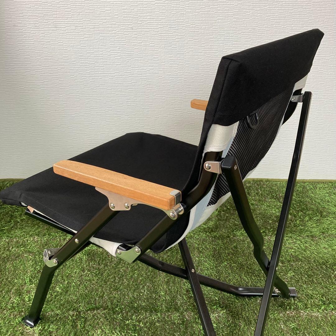 ブラック 超絶焚き火用 ローチェアショート 8号帆布 シートカバー スノーピーク