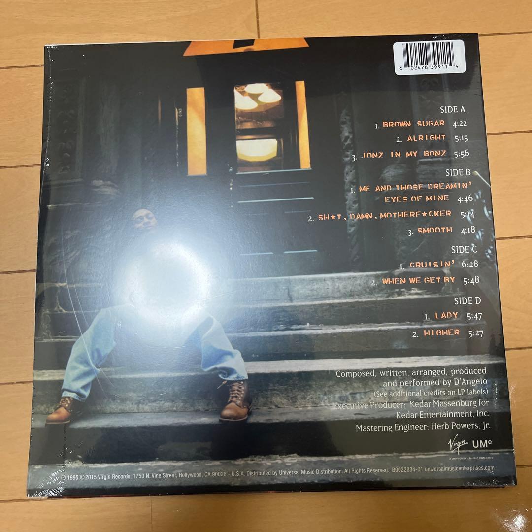 D'Angelo Brown Sugar 30周年限定レコード ディアンジェロ