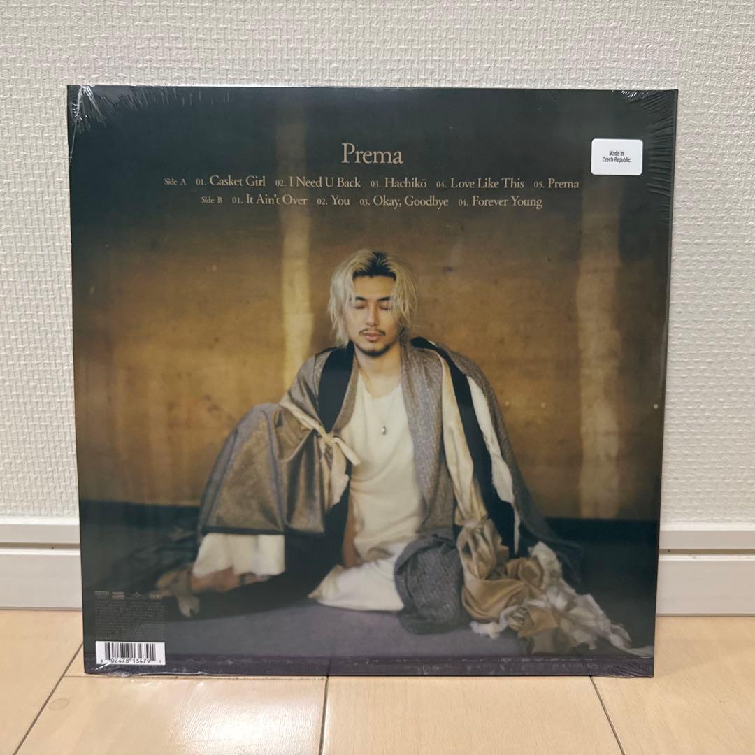 ★新品 KAZE FUJII 藤井風 / PREMA (LP)