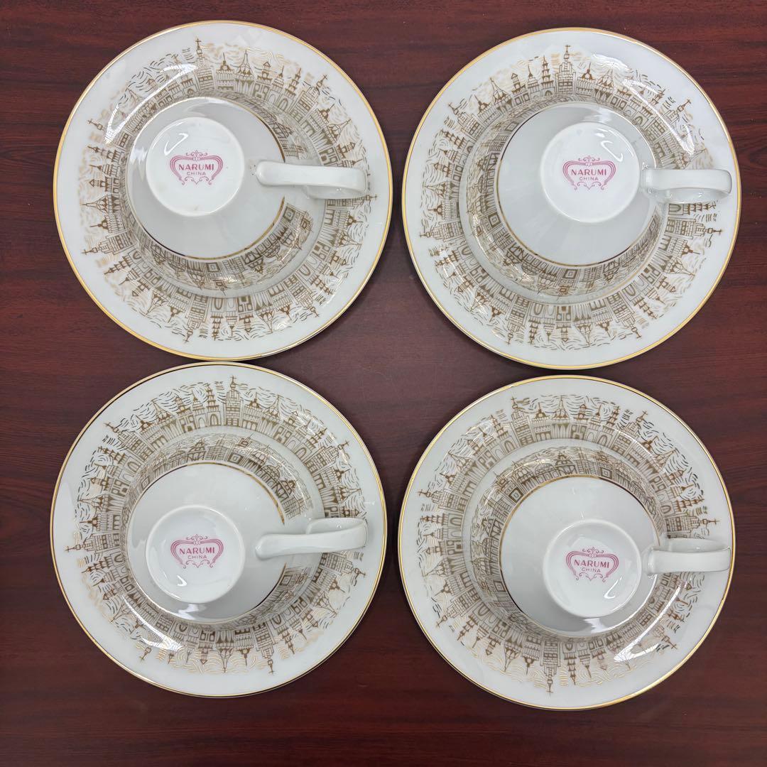 NARUMI CHINA 金彩 カップソーサー 深皿 12点