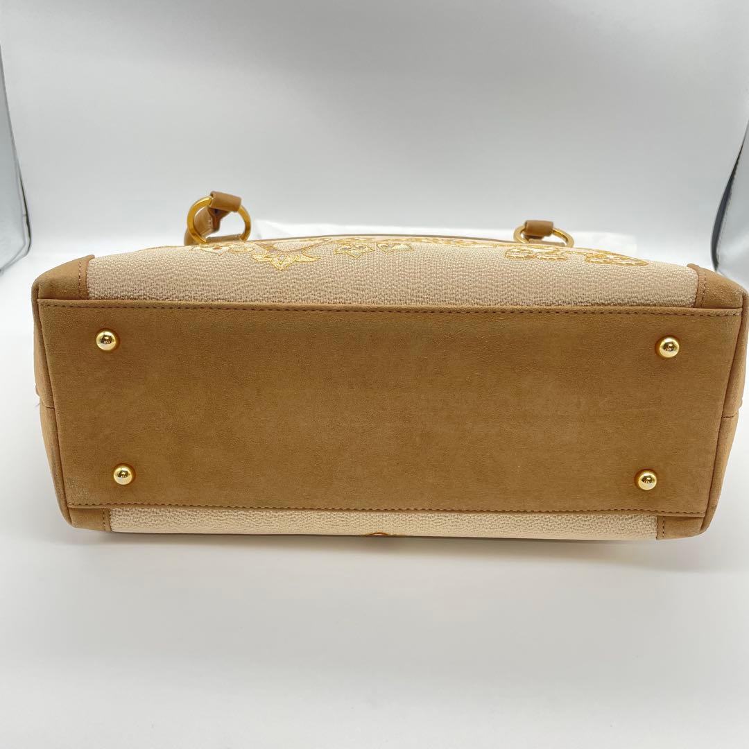 【T36】オカジマ　岡重　ハンドバッグ　和装バッグ　シルク