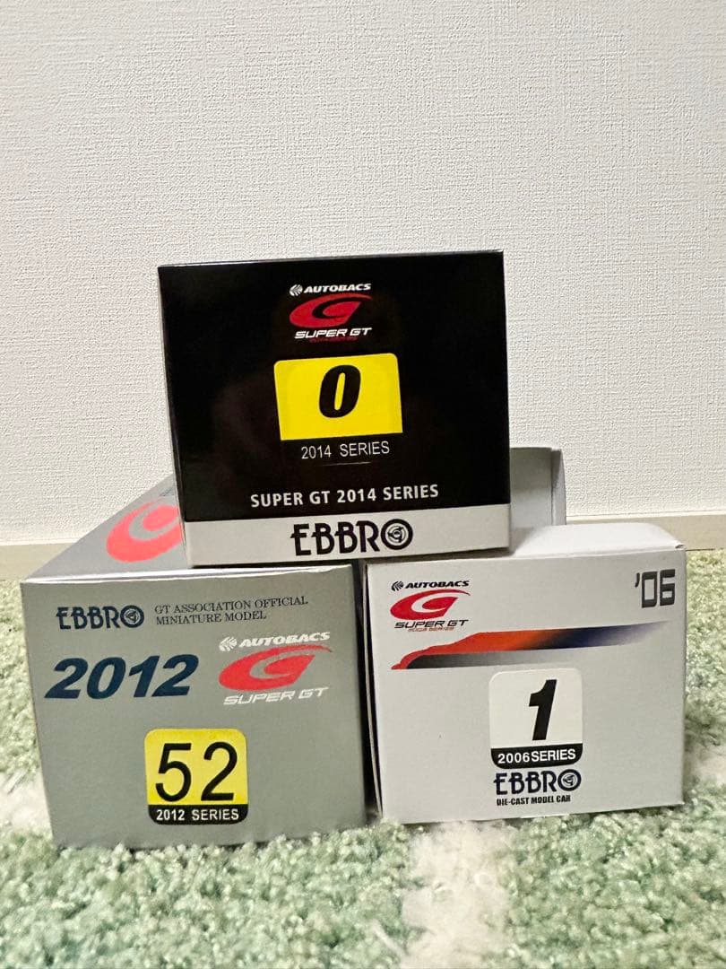 EBBRO SUPER GT GT500 GT300ミニカー3台セット