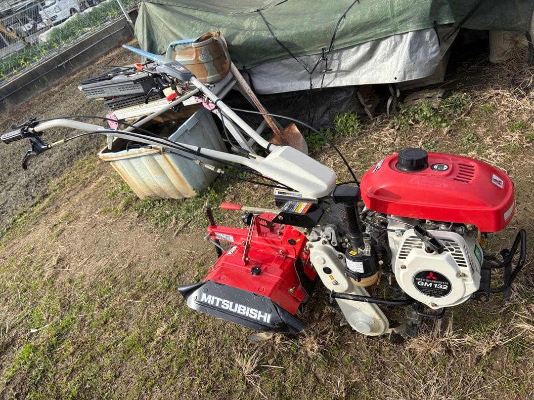 【手渡し】管理機/耕運機　三菱MSD456 GM132 大阪府八尾市