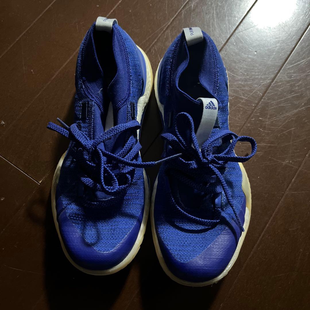 adidas PureBOOST X ブルー シューズ　23センチ