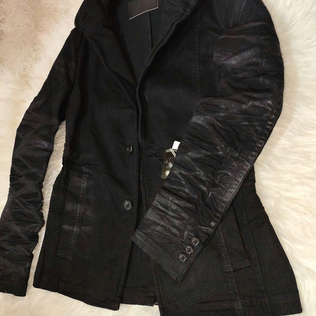 コーイチ　新品　トルネードマート完売カラー　黒コーティングデニムジャケット
