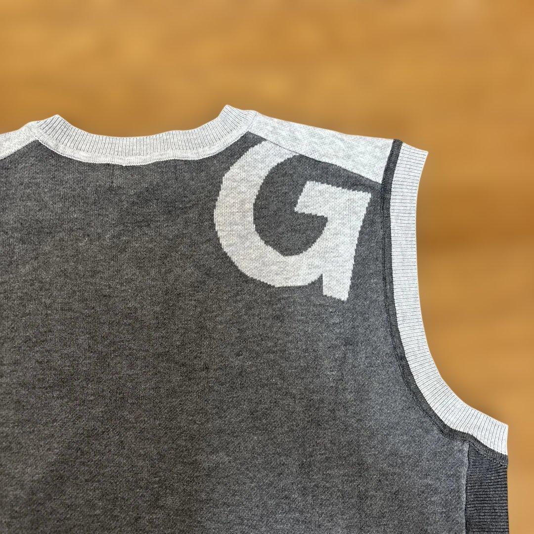 ☆新品☆ G/FORE ジーフォア セーターベストニットグレーM