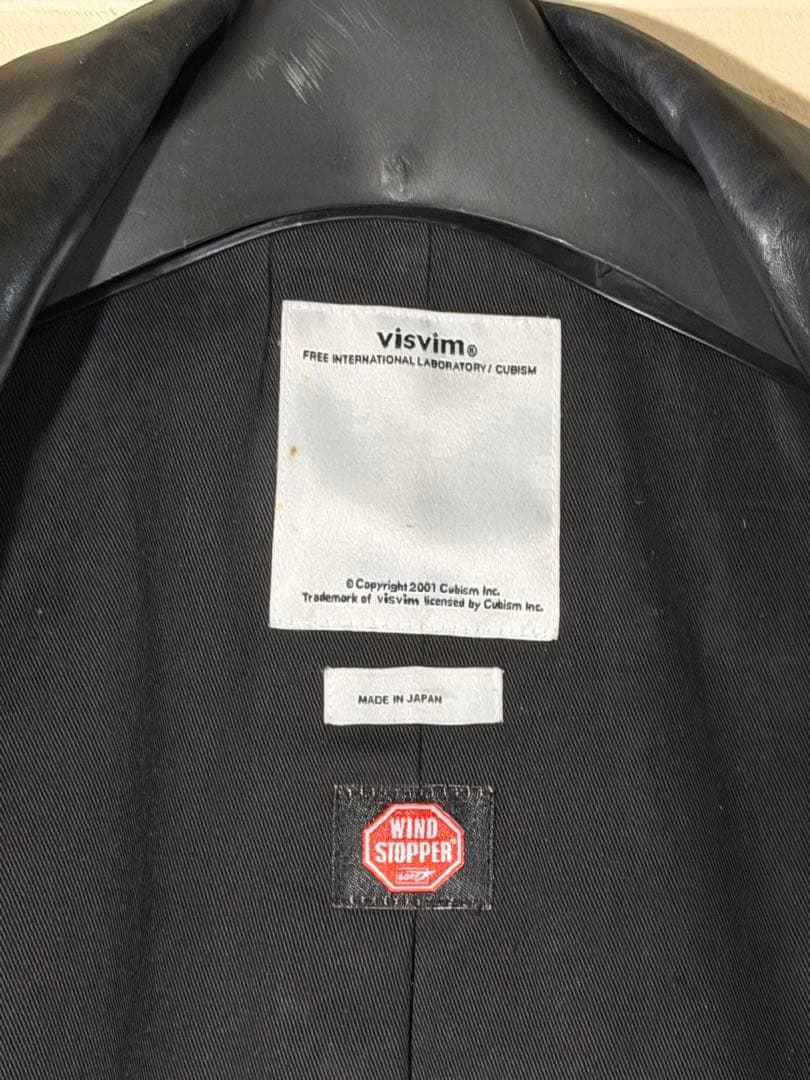 VISVIM エルドメンドレフレザージャケット　A-2 M(L相当) 美品