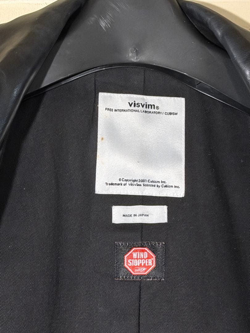 VISVIM エルドメンドレフレザージャケット　A-2 M(L相当) 美品